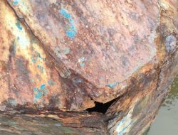 Ponton di Pelabuhan Roro bocor dan berkarat butuh perhatian
