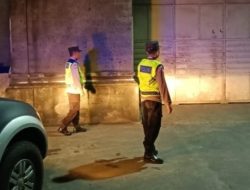 Antisipasi Gangguan Kamtibmas Polsek Penebel Patroli Malam Hari