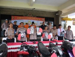 Polres Bangli Berhasil Ungkap 4 Kasus Pencurian Dalam Operasi Sikat Agung 2025