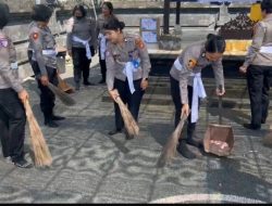 Sambut Hari Jadi Polwan Ke 77, Polwan Polres Badung Gelar Bhakti Religi