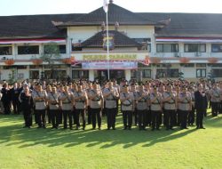 Polres Tabanan Gelar Upacara Peringatan Hari Juang Polri