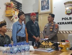 Kapolsek Kerambitan Meneriman Ucapan Terimakasih