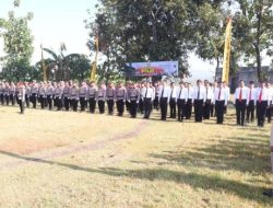 Polres Nganjuk Gelar Upacara Hari Juang Polri di Monumen Perjuangan Ngadiboyo