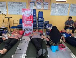Polwan Polres Situbondo Gelar Bhakti Kesehatan Donor Darah Sambut HUT ke-77