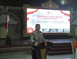 Direktorat Samapta Polda Bali Gelar Rakernis