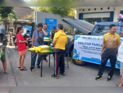 Polsek Denpasar Selatan Gelar Gerakan Pangan Murah di Kelurahan Sesetan