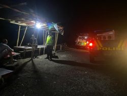 Polsek Selemadeg barat Gelar Patroli Malam Menjelang Dini Hari