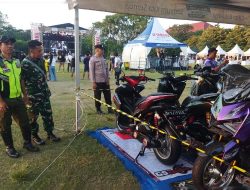 Yamaha Maxi Day 2025 di Renon, Polsek Dentim Pastikan Situasi Aman dan Kondusif
