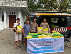 Polda Bali dalam Rangka Stabilisasi pasokan dan harga pangan Beras SPHP