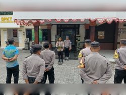 Kapolsek Dentim Pimpin Apel Jam Pimpinan, Personel Diminta Maksimalkan Tugas dan Kehadiran