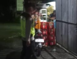 Antisipasi Gangguan Kamtibmas Polsek Penebel  Patroli Malam Hari