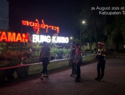 Blue Light Patrol Polres Tabanan Sasar Tempat Keramaian, Ciptakan Rasa Aman di Masyarakat