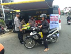 Polres Tabanan Bersama Bulog Gelar Pangan Murah, Salurkan 2 Ton Beras SPHP untuk Masyarakat