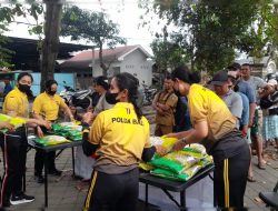Jaga Stabilitas Pasokan dan Harga Pangan, Polres Badung Salurkan 2 Ton Beras SPHP