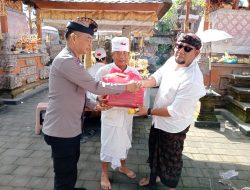Polresta Denpasar Gelar “Minggu Kasih” Bersama Tokoh Adat dan Tokoh Agama di Desa Padangsambian