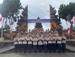Polwan Polda Bali Melaksanakan Ziarah Dalam Rangka HUT Polwan ke-77