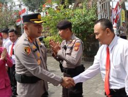 Kapolresta Denpasar dan Ketua Bhayangkari Cabang Kota Denpasar Laksanakan Kunjungan Kerja