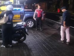 Blue Light Patrol Polsek Petang Jaga Stabilitas Keamanan Tetap Kondusif
