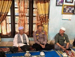 Kapolres dan Bupati Aceh Jaya Silaturahmi ke Ulama Kharismatik Abu Cut Ahmad