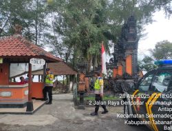 Polsek Selemadeg Tingkatkan Patroli Siang Hari, Sasar Objek Vital