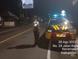 Polsek Baturiti Intensifkan Patroli Blue Light dan patroli subuh