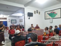 Kapolsek Kerambitan “NYELEDET” Melaksanakan Program  Nyelehin Desa Terpadu Program Pelayanan ke Desa secara Langsung