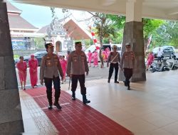 Kapolresta Denpasar Lakukan Safari Kunjungan Kerja ke Poslek Benoa