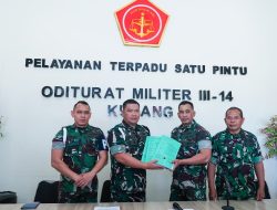 Kodam IX/Udayana Tegaskan Komitmen Hukum, Serahkan Berkas Perkara Penganiayaan Prada Lucky