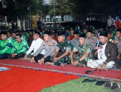 Polres Jombang dan Driver Ojol Gelar Salat Gaib, Doa Bersama Untuk Affan Kurniawan
