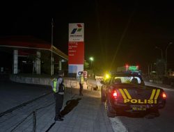 Antisipasi Tindak Kejahatan Di Malam Hari Polsek Selbar Gelar Blue light patrol