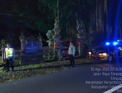 Cegah Pencurian Benda Sakral dan Kotak Sesari Polsek Kerambitan intensifkan Patroli