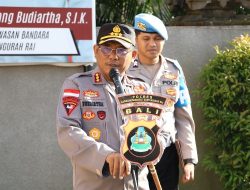 Polres Bandara Ngurah Rai Gelar Apel Siaga Antisipasi Perkembangan Sitkamtibmas Nasional