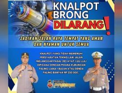 Kapolres Bangka Barat Himbau Larangan Knalpot Brong, Penindakan Akan Digelar