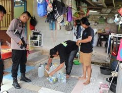 Polres Bangka Barat Tindak Pemilik Miras Usai Pengungkapan Kasus Pembunuhan di Parittiga
