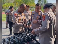 Polres Bangka Barat Laksanakan Apel Kesiapan dan Pengecekan Sarpras