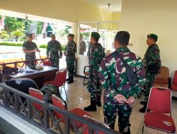 TNI Kodim 0814 Perketat Keamanan di Gedung Pemerintahan di Jombang