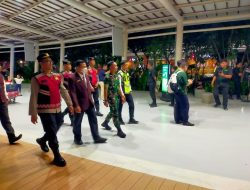 Patroli Malam Polres Bandara Ngurah Rai Cegah Kriminalitas