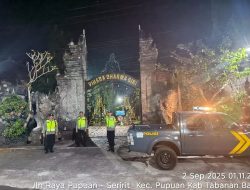 Patroli Malam, Upaya Polsek Pupuan Wujudkan Malam Yang Tenang Bagi Warga di Wilayah Hukum Pupuan