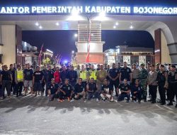 Polres Bojonegoro dan Kodim 0813 Bersama BKP Adakan Patroli Gabungan