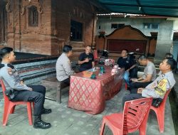 Pastikan situasi kondusif Kapolsek Seltim melakukan patroli dan sambang ke Tokoh Masyarakat