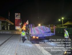 Antisipasi Tindak Kejahatan Di Malam Hari Polsek Selbar Gelar Blue light patrol