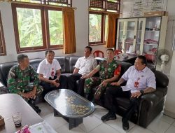 Danramil Penebel Tinjau Lokasi Pembangunan SPPG Yayasan Alota Agung Bali di Desa Buruan