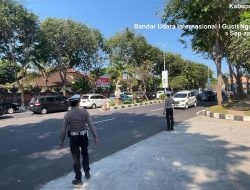 Sat Lantas Polres Bandara Pastikan Jalan Lancar, Nyaman untuk Semua Pengguna