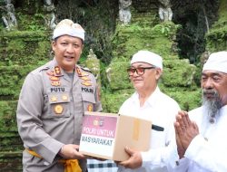 Minggu Kasih Polres Tabanan Pererat Sinergitas Bersama Tokoh Masyarakat Di Pura Luhur Batukau