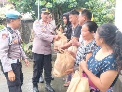 Wujudkan Polri Presisi, Polres Badung Serap Aspirasi Warga Sibanggede Lewat Minggu Kasih