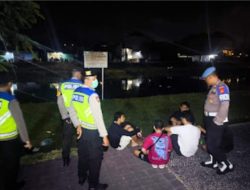 Patroli Gabungan Polsek Denpasar Selatan Antisipasi Gangguan Kamtibmas Berjalan Aman dan Lancar