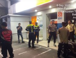 Polsek Kediri Gencarkan Pelaksanaan Patroli Barcode Dini Hari