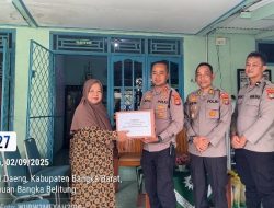 Polres Bangka Barat Gelar Bakti Sosial di Panti Asuhan Aisyah dalam Rangka Peringatan Maulid Nabi Muhammad SAW 2025