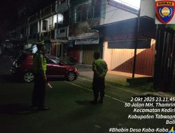 Polsek Kediri Gencarkan Pelaksanaan Patroli Barcode Malam Hari