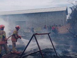 Gudang BBM Solar Terbakar di Bojonegoro Terbakar
